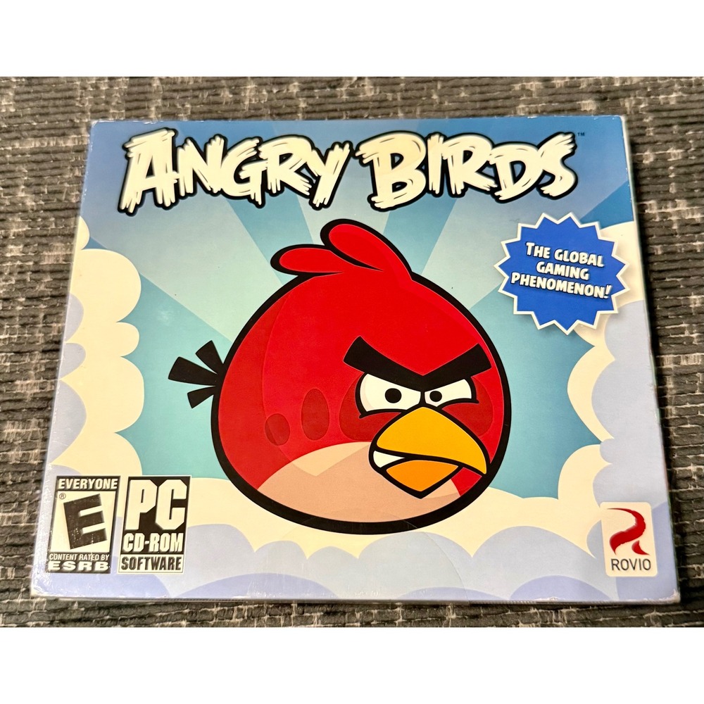 Rovio Angry Birds PC CD-ROM Game NEW Puzzle Strategy 2012